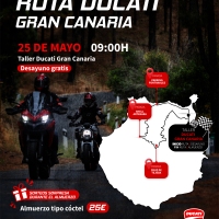 La familia Ducati se va de ruta por Gran Canaria